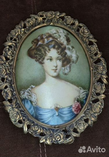 Картина, шелкография в бронзе