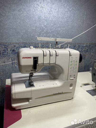 Распошивальная машина janome cover pro ll