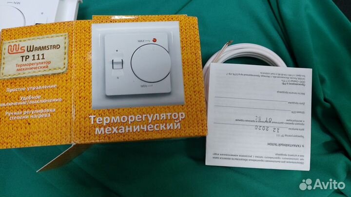 Терморегулятор тр 111 Warmstad