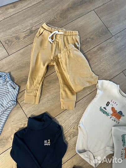 Пакет вещей после двойни на рост 80-86