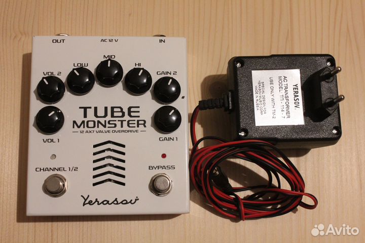 Педаль перегруза Yerasov Overdrive Tube Monster