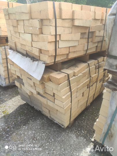 Кирпич шамотный б/у и новый