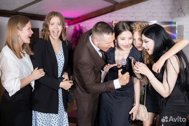 Ведущий + dj. Свадьба под ключ. Выпускной