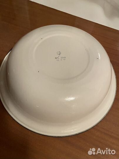 Миски эмалированные СССР