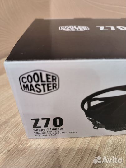 Новый кулер для процессора Cooler Master Z70