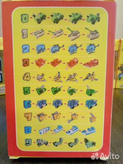 Цифры трансформеры