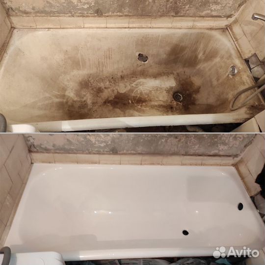 Реставрация ванн акрилом в Москве