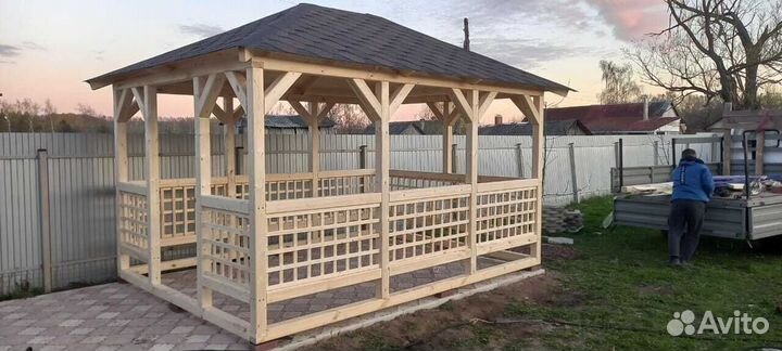 Беседка для дачи
