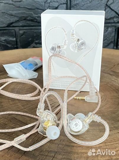 Наушники kz edx pro + амбушюры