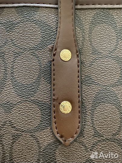 Сумка шопер Coach с косметичкой