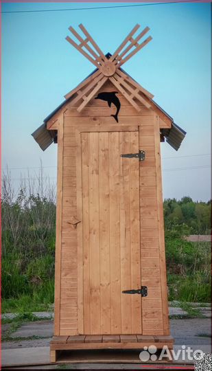 Уличный туалет с установкой BAG341