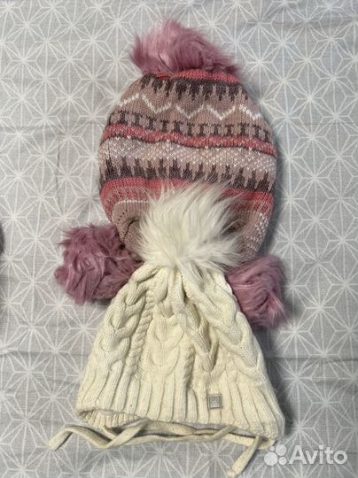 Шапка зимняя для девочки 50 52