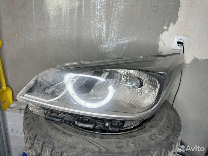 Фара левая kia rio 4
