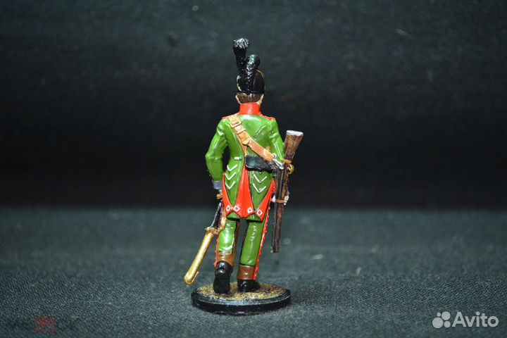 Оловянный солдатик 54 мм. Рядовой шеволежерского п