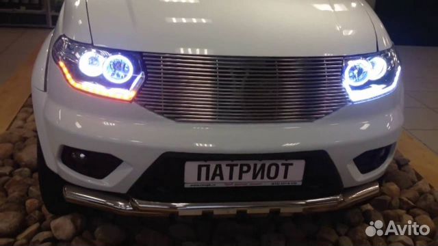 Защита фар УАЗ Патриот, Профи, Газель