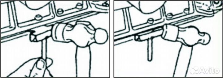 JTC JTC-1315 Съемник поддона картера 48х78мм JTC