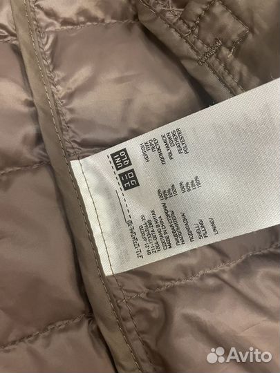 Куртка пуховик женская uniqlo xs