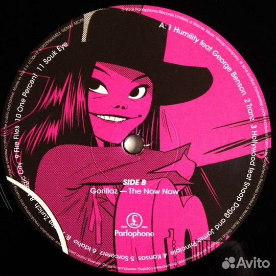 Виниловая пластинка PLG Gorillaz The Now Now (180