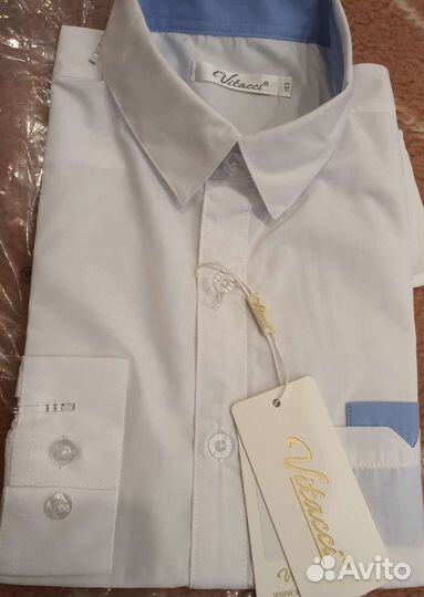 Три новых школьных рубашки 152 см