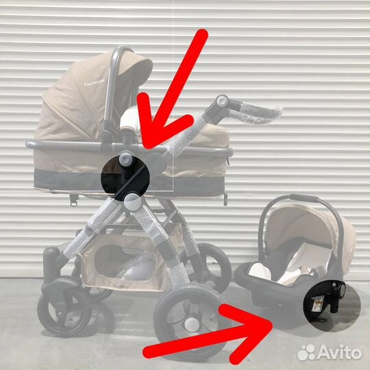 Адаптеры переходники на коляску люксмом 600GV9