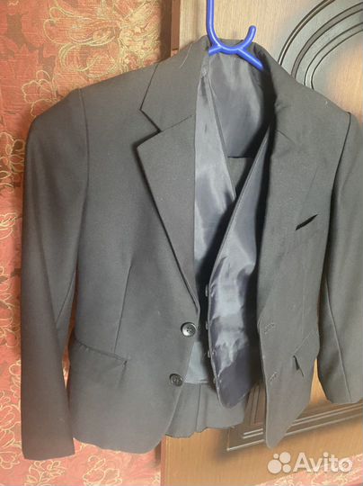 Школьная форма серая