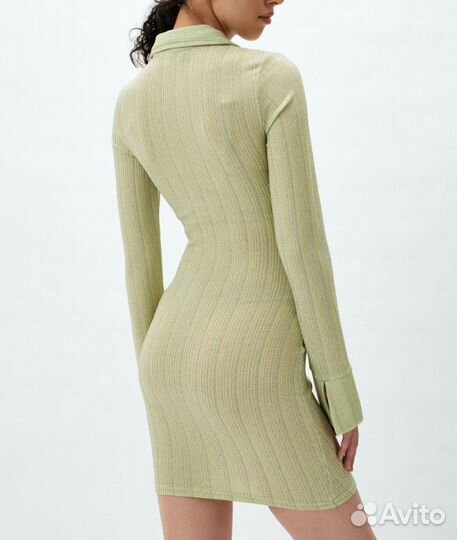 Платье блестящее HM (М)