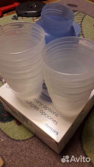 Контейнеры хранения молока Philips Avent