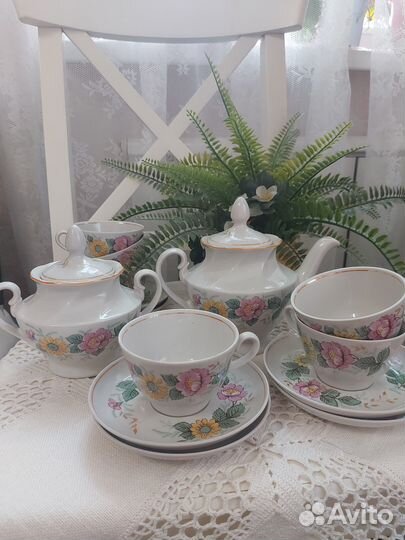 Чайный сервиз СССР Рига