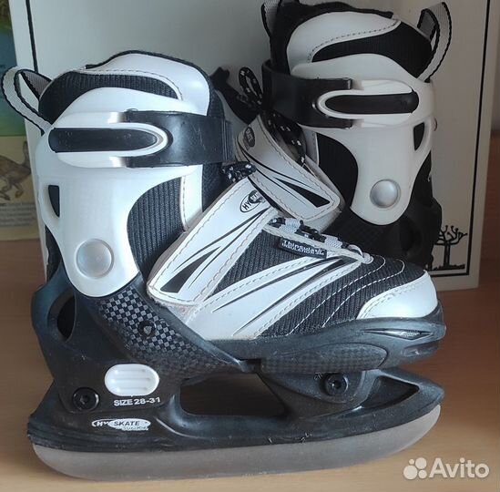 Коньки ледовые раздвижные 28-31, Германия