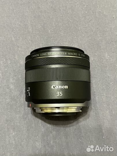 Объектив canon RF 35mm f 1.8 macro is stm