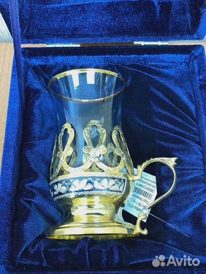 Подстаканник из серебра на 120 мл