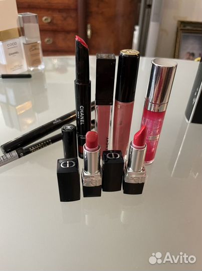 Блеск для губ / помада dior chanel lancome