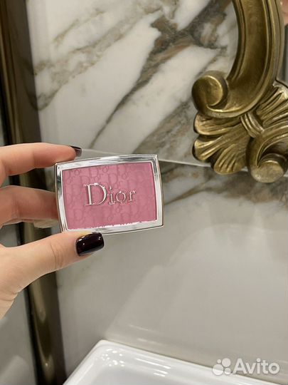 Dior backstage rosy glow