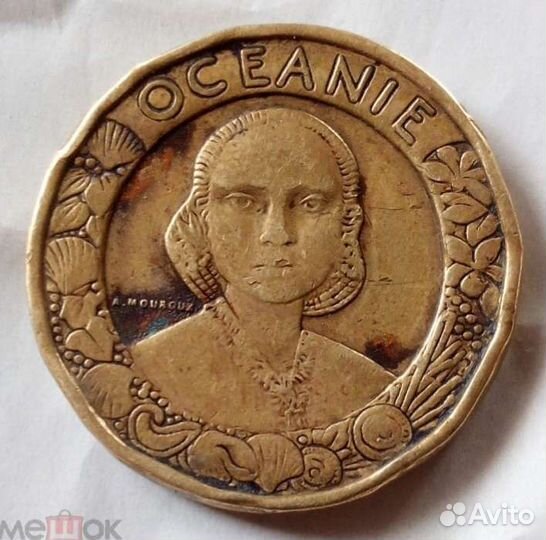 Медаль Франция 1931, медаль Океания