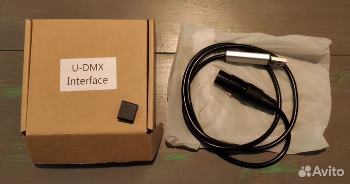 Интерфейс USB-DMX, uDMX управление светомузыкой