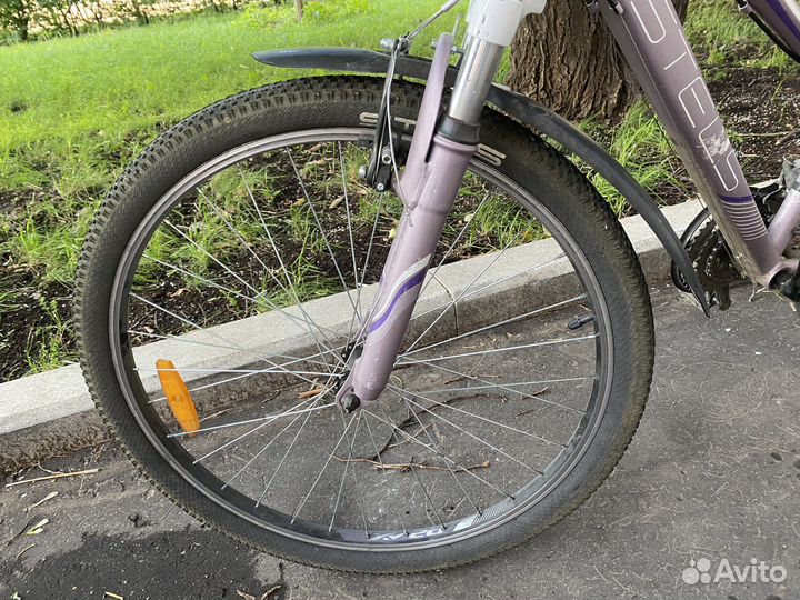 Велосипед 15.0'' 38 cm сиреневого цвета