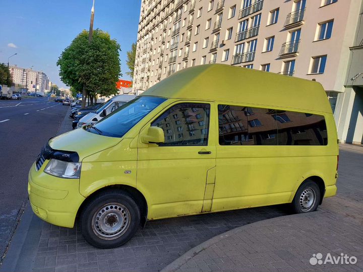 Volkswagen Transporter 2.5 МТ, 2008, 367 000 км