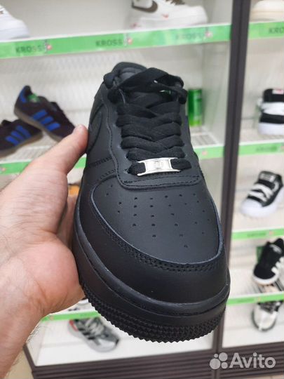 Nike Air Force 1 All Black (Арт.34521)