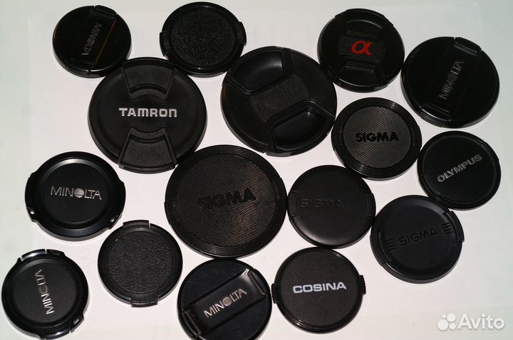 Бленды Tamron, Minolta, Tokina. Крышки 49-72 мм