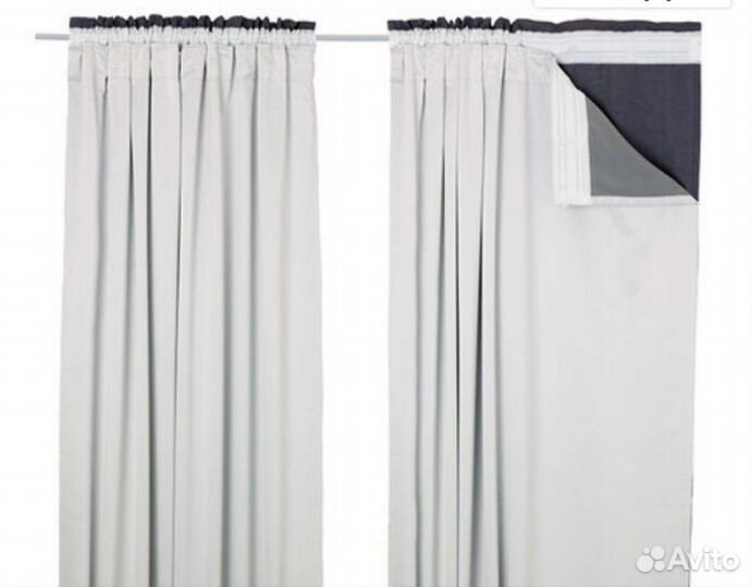 Шторы /гардины Glansnava,Ingimunda IKEA