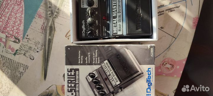 Гитарная педаль эффектов digitech metal Distortion