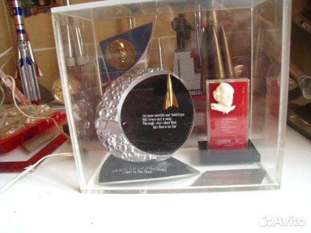 Сувенир Модель Ракета Спутник Луна Циолковский