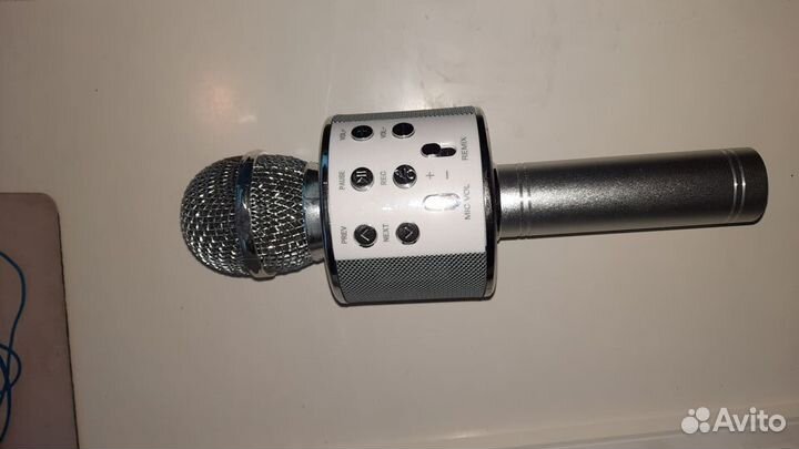 Караоке микрофон с эффектами, Bluetuth, USB и т.д