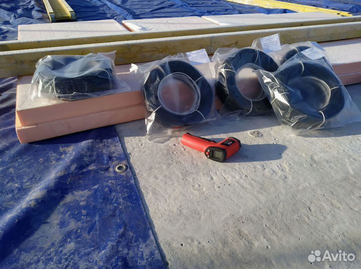 Греющий кабель для бетона