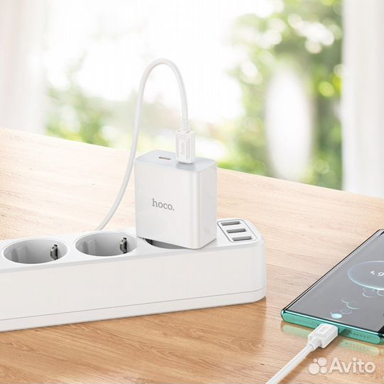 Сетевое зарядное устройство Hoco C108A Dual Port