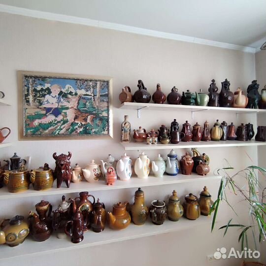 Продам коллекцию керамических чайников