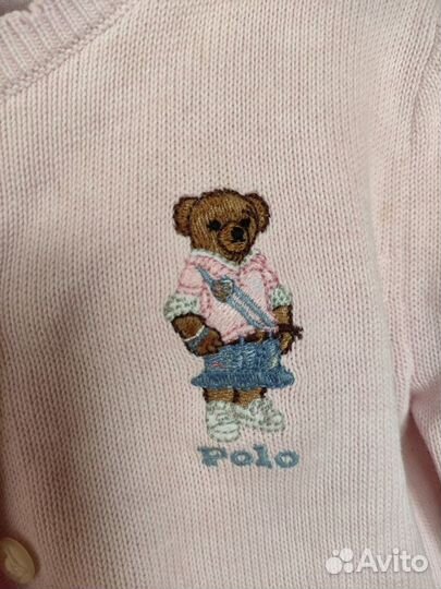 Кофта кардиган Polo Ralph Lauren Bear 18м