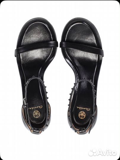 Босоножки черные 39р 40р Эконика оригинал новые