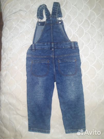 Джинсовый комбинезон
