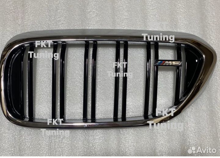 Решетка радиатора BMW 5 series G30 до рест хром